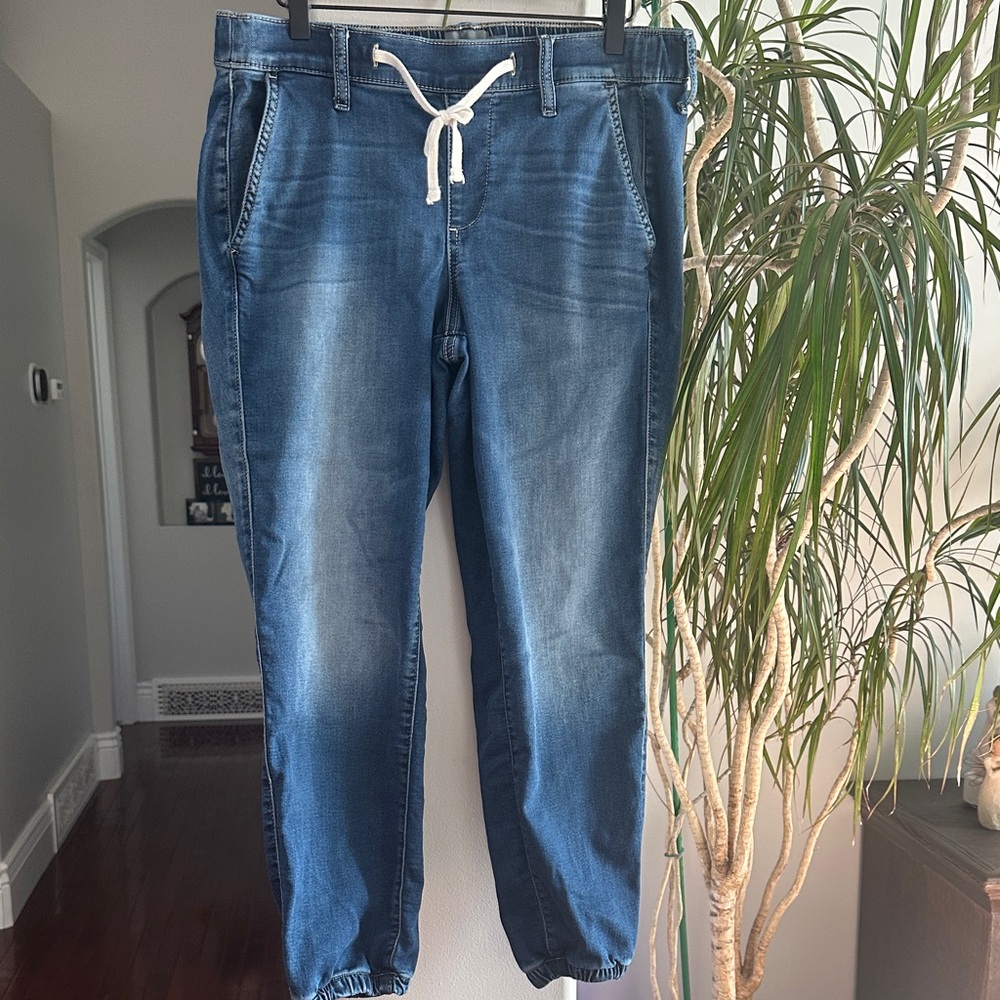 Torrid SZ 0 Reg. Weekend Mid Rise Casual Jogger Jean with Drawstring